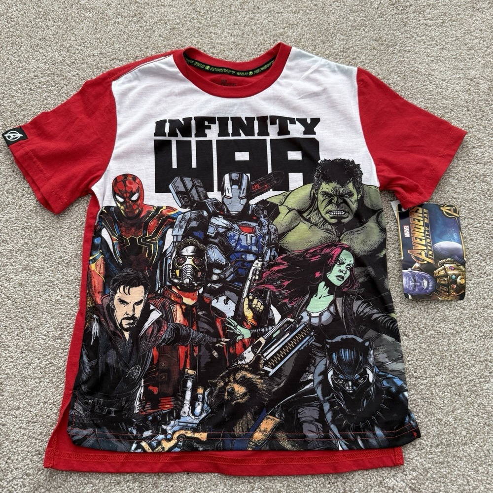 NWT Small‎ (8) MARVEL Avengers Infinity War T-Shirt